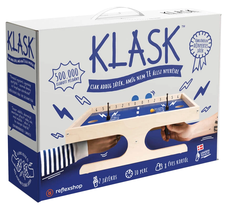 BUFFALO GAMES Klask magyar változat társasjáték (MAR40630)