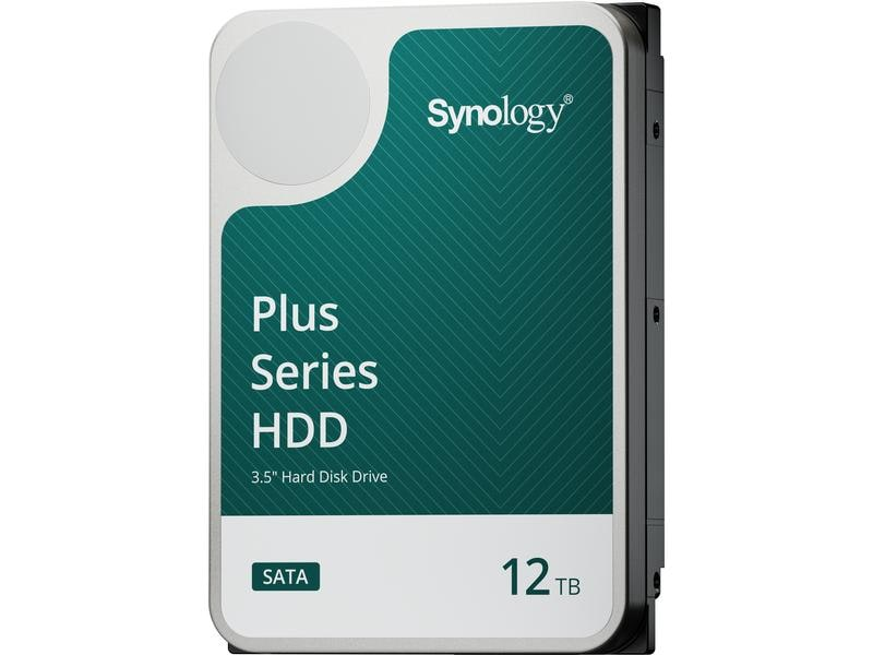 Disque dur Synology Plus Series 12TB 3,5 pouces avec connexion SATA.
