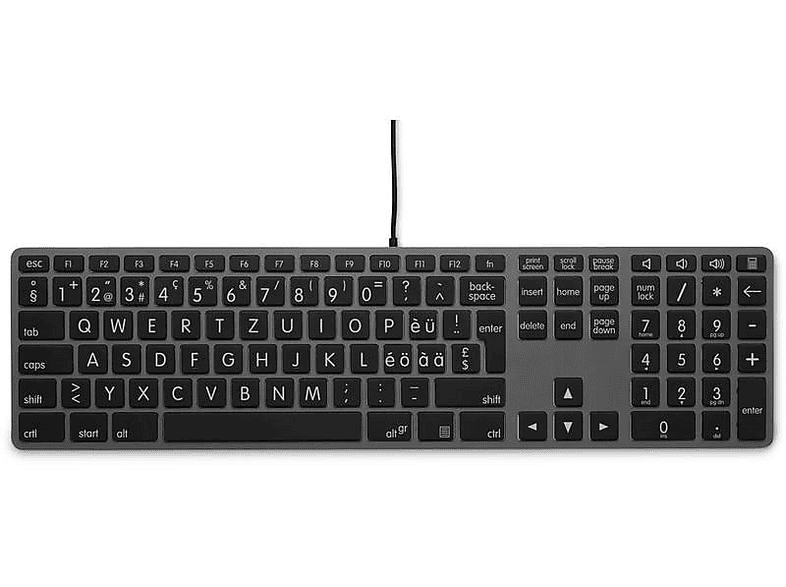 LMP 25338, Clavier, Câblage, Gris | MediaMarkt