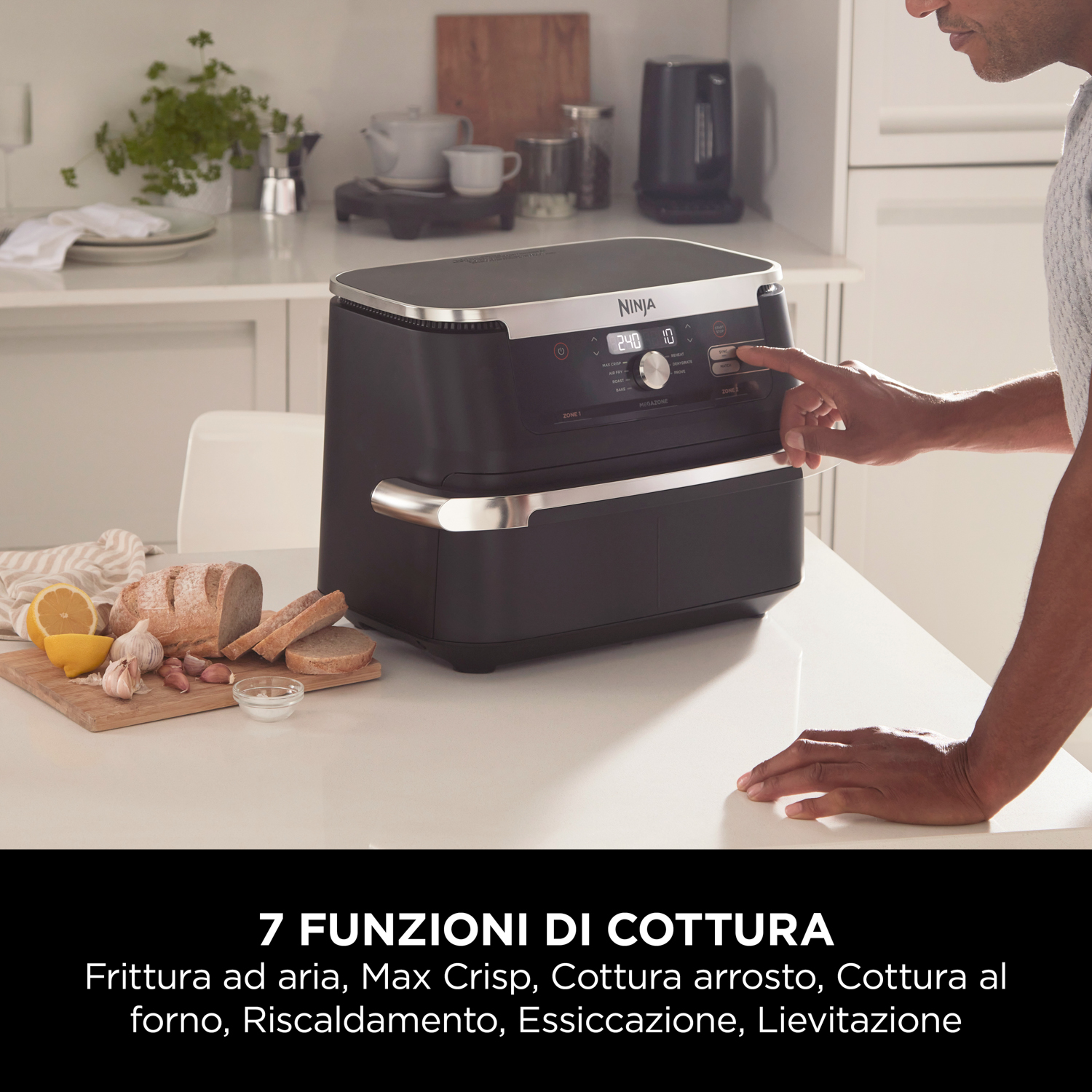 Friggitrice Ad Aria Ninja Flexdrawer Da 10,4 L Ninja 0622356270373 vendita online