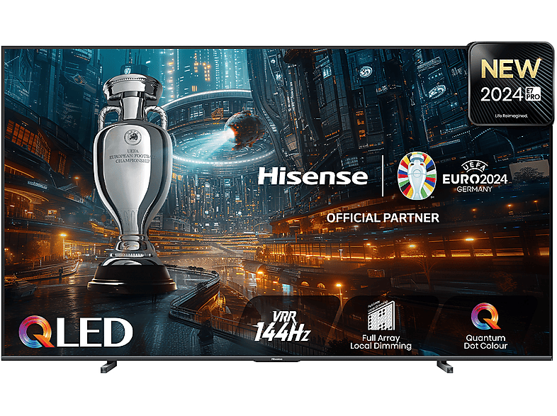 HISENSE 100E7NQ PRO TV QLED, 100 ", QLED 4K