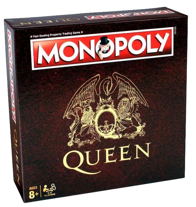 HASBRO Monopoly, Queen, angol nyelvű (026543WM)