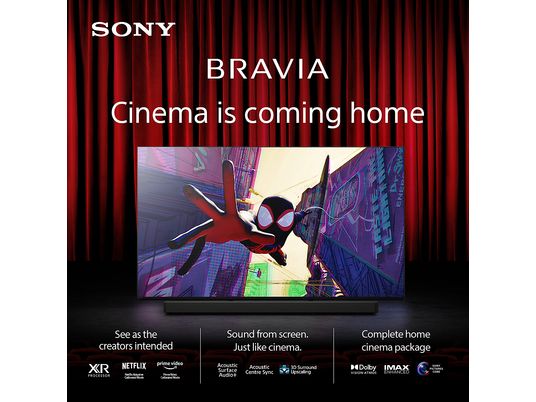 SONY BRAVIA 8 OLED TV (Flat, 77 " / 195 cm, UHD 4K, Smart TV, Google TV)