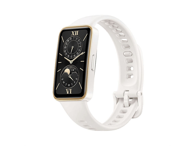 Reloj deportivo - Huawei Band 9, Blanco, 16 mm, AMOLED 1.47 ", Autonomía 14 días, Fluoroelastómero