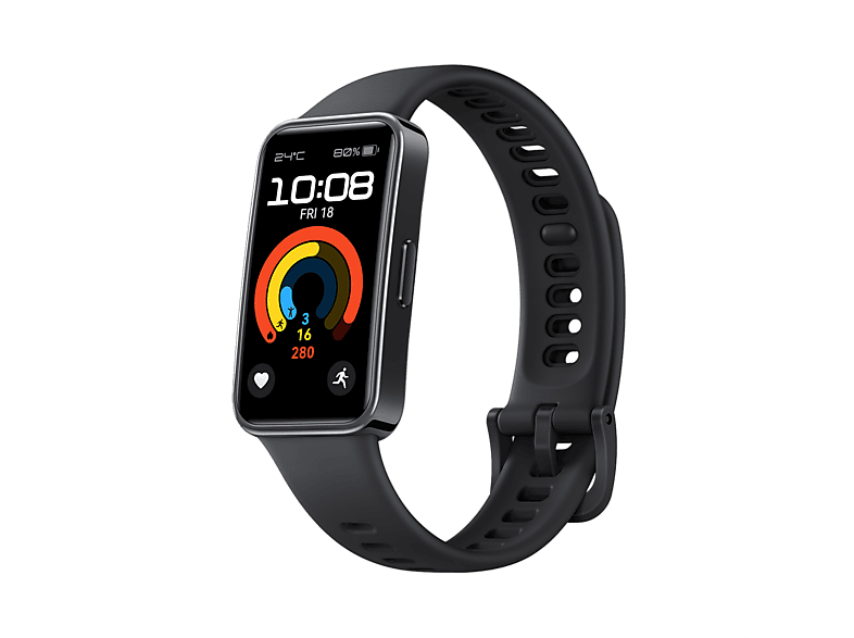 Reloj deportivo - Huawei Band 9, Negro, 16 mm, AMOLED 1.47 ", Autonomía 14 días, Fluoroelastómero