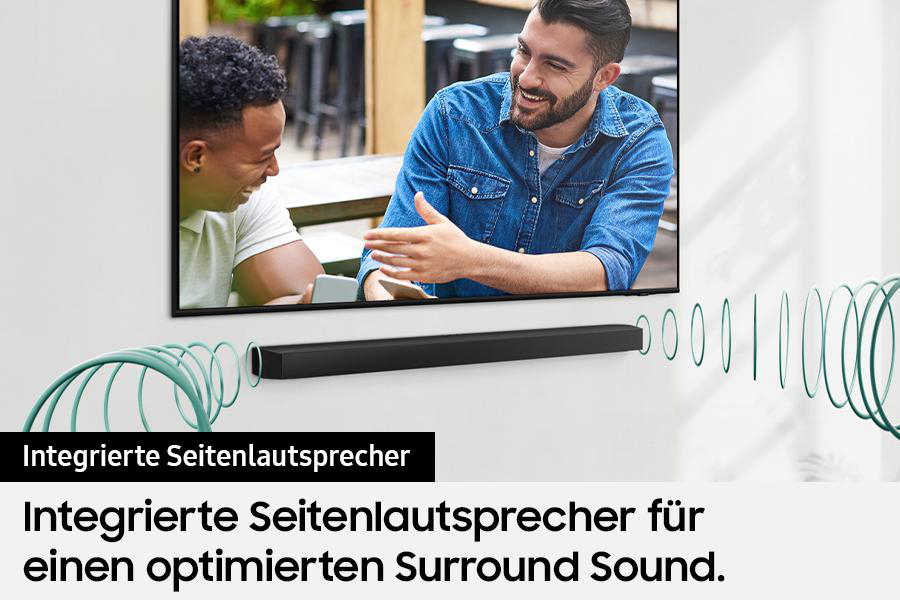 SAMSUNG HW-B760GD/ZG, Soundbar, Schwarz