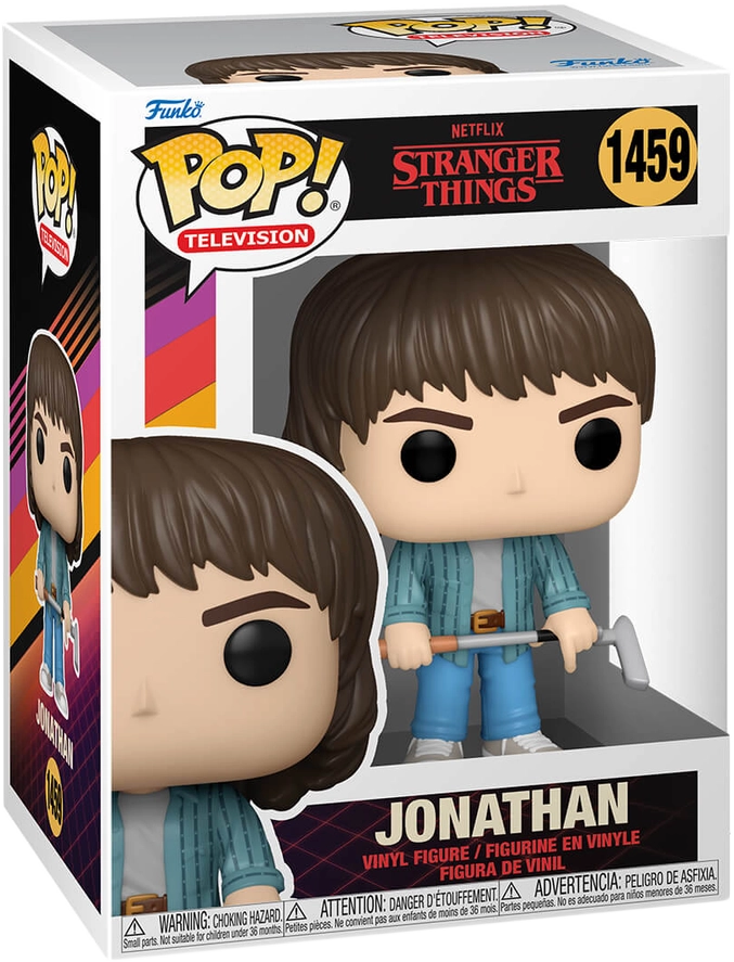FUNKO POP Funko POP! TV: Stranger Things - Jonathan w/ Golf Club figura #1459