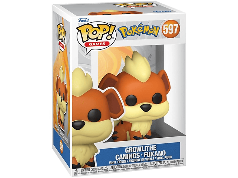 FUNKO POP Funko POP! Games: Pokemon - Growlithe (EMEA) figura