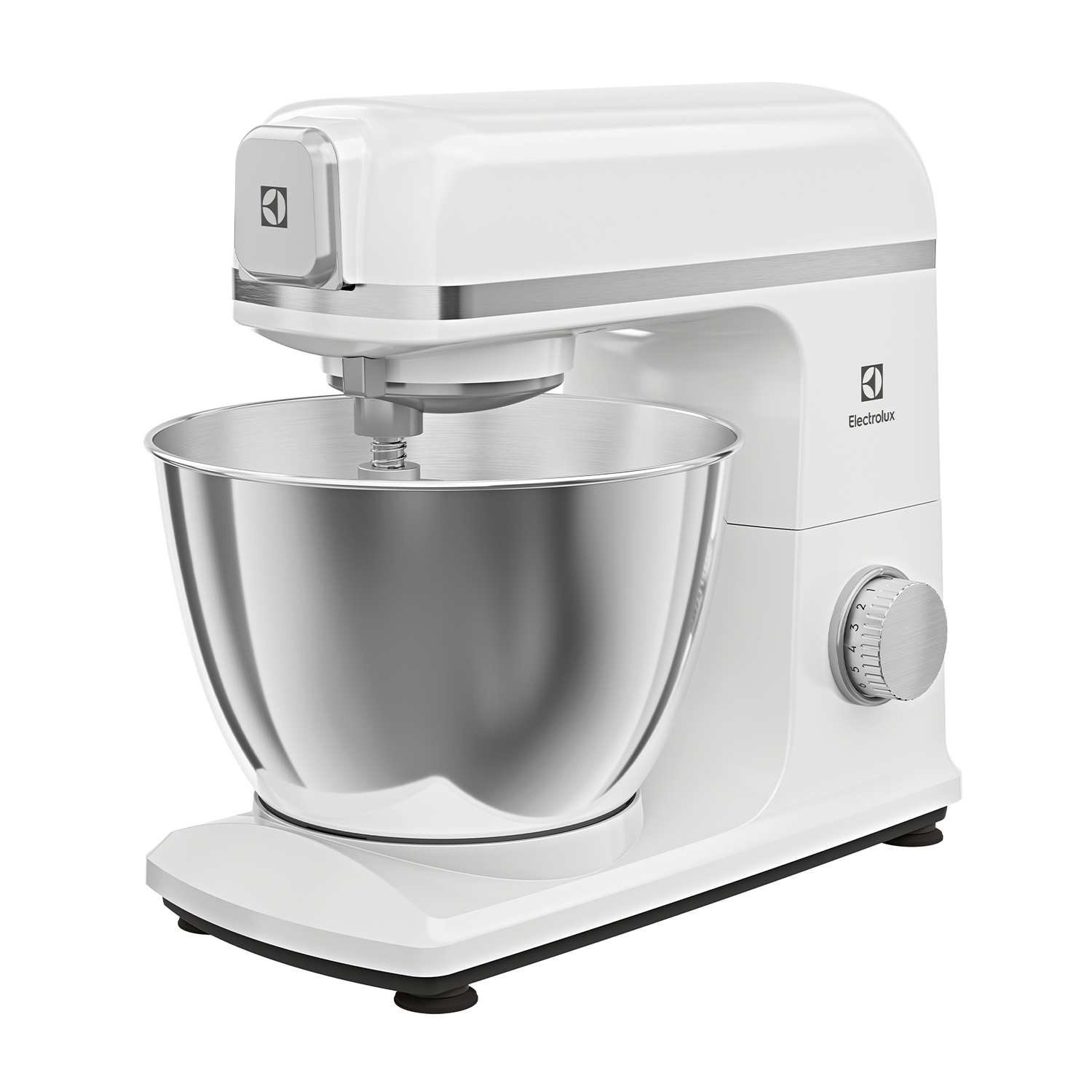 Electrolux E5Km1-4Swb Impastatrice Planetaria, 1200 W, capacità ciotola 5 l, Bianco