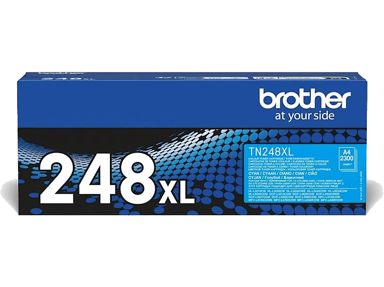 Brother TN248XL, 3000 páginas, Cian