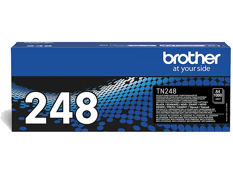 Tóner - Brother TN248, 1000 páginas, Negro