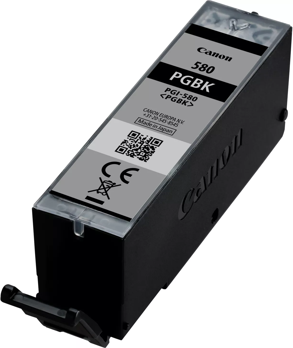 Eine Canon PGBK 580 Tintenpatrone.