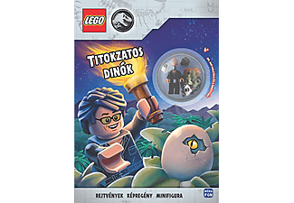 Móra Könyvkiadó - LEGO Jurassic World - Titokzatos dinók - Dr. Ian Malcom és a dinótojás minifigurával