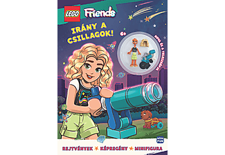 Móra Könyvkiadó - LEGO Friends - Irány a csillagok! - Nova és a teleszkópja minifigurával