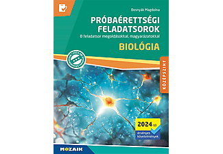 Bosnyák Magdolna - Biológia próbaérettségi feladatsorok - Középszint - 2024-től érvényes