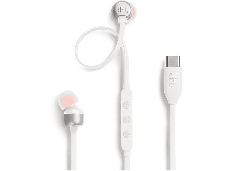 JBL TUNE 310C AURICOLARI, Bianco