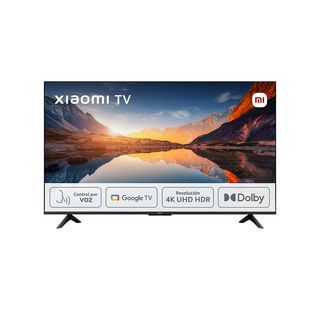 TV LED 65" - Xiaomi A 2025 65, HDR 4K, Smart TV (Google TV), Dolby Audio, DTS Virtual:X, Control por voz, Black
