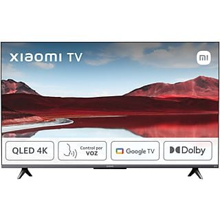 TV QLED 43" - Xiaomi A PRO 2025 43, QLED 4K, Smart TV (Google TV), Dolby Vision, Control por voz, Black