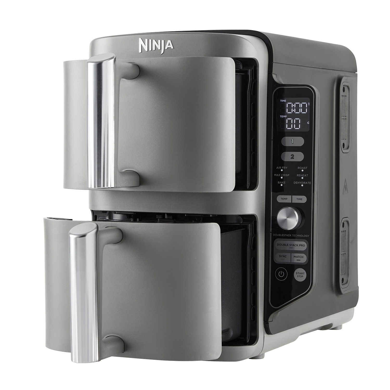 Ninja Air Fryer Pro XL 5QT Black, Nonstick Basket, 3 In 1 - Foto 3