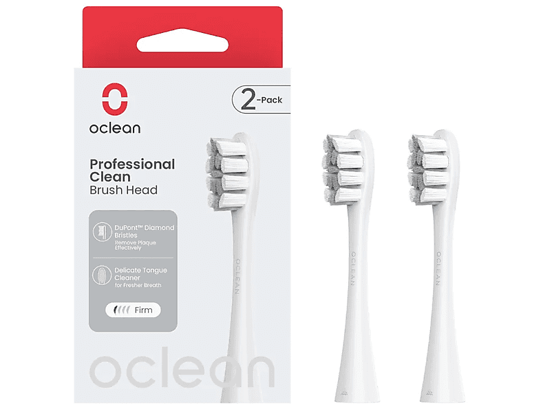 Końcówki do szczoteczek sonicznych OCLEAN&nbsp;Clean&nbsp;Professional P1C10 Szary – zdjęcie 2