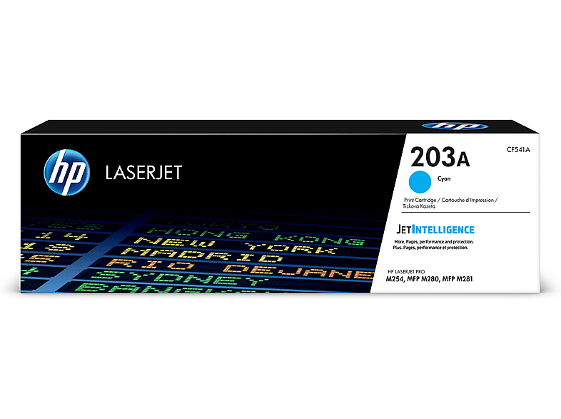 HP 203A, cyan (CF541A); Tonerpatrone