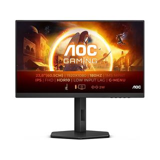 AOC 24G4X 23.8 " Full-HD Monitor da gaming (0.5 sec tempo di risposta, 180 Hz)