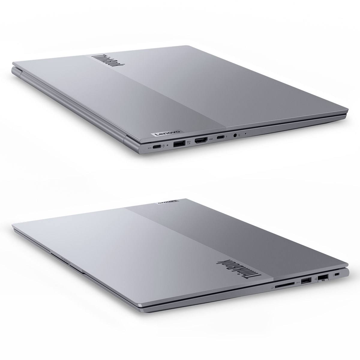 Portátil - Lenovo ThinkBook 16 G6 ABP Profesional, 16" WUXGA, AMD Ryzen™ 5 7530U, 8GB RAM, 256GB SSD, Radeon™ Onboard Graphics, Windows 11 Pro, Gris