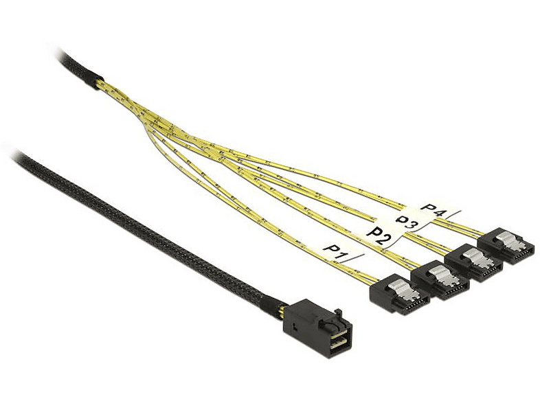 DELOCK 83392, Stromanschlusskabel, 50 cm | MediaMarkt