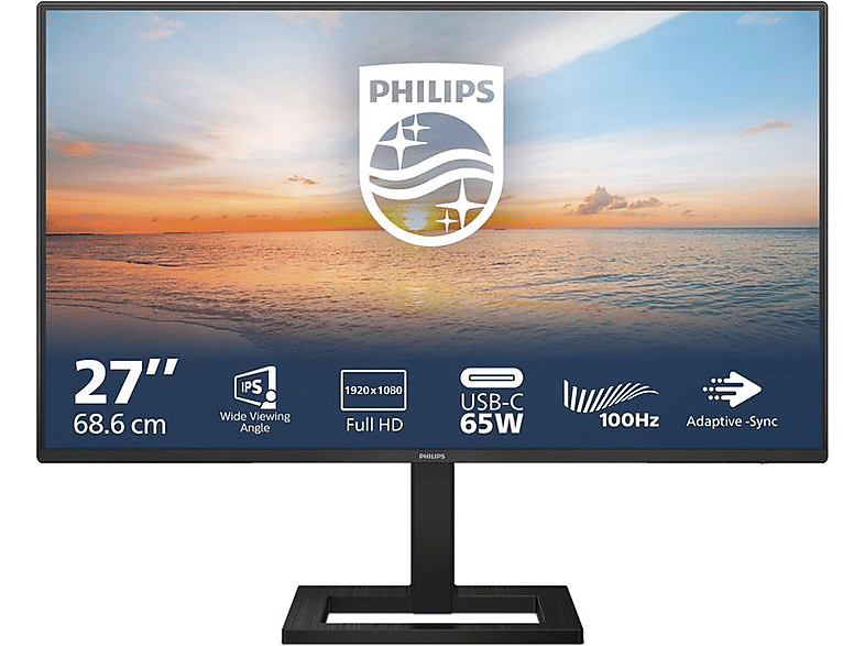 PHILIPS 27E1N1300AE/00 27 Full-HD Monitor (4 Sek. Reaktionszeit, 100 Hz)