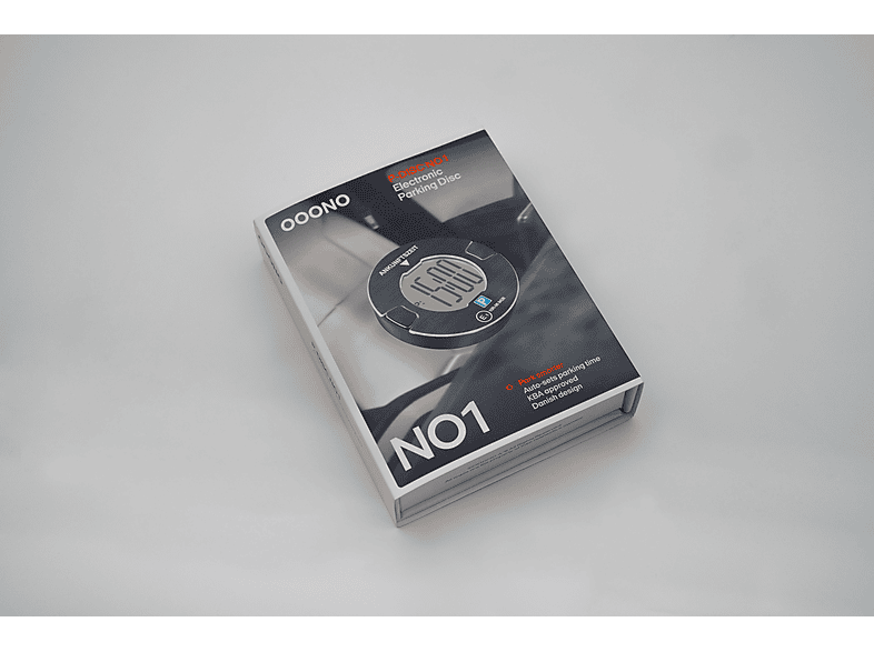 OOONO P-Disc No1 Elektronische Parkscheibe Schwarz