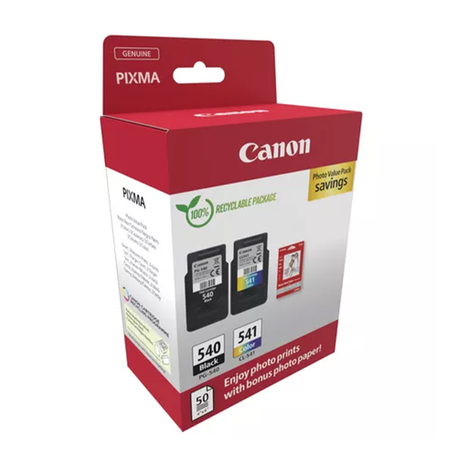 Ink Trader PG 540 XL & CL 541 XL Ink Cartridges For Canon 540 & 541 For Use In Canon PIXMA TS5150 TS5151, MG3550 MG3650 MG3650s MG3200 MG3600 MG4250 - Foto 5