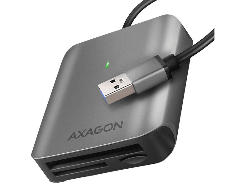 AXAGON USB-A 3.2 Gen 1 CF/SD/microSD kártyaolvasó (CRE-S3)