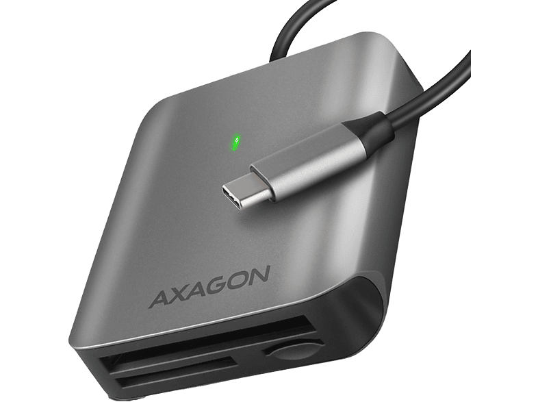 AXAGON USB Type-C 3.2 Gen 1 CF/SD/microSD kártyaolvasó (CRE-S3C)