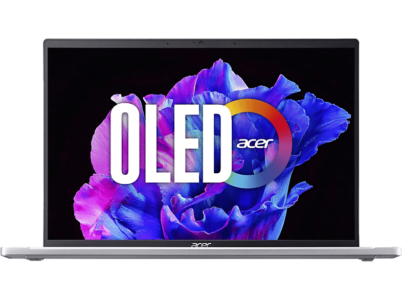 ACER Swift Go 14 NX.KMZEU.002 Ezüst Laptop (14" 2.8k OLED/Core i5/16GB/512 GB SSD/Intel Iris XE/Win11H)