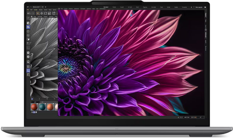 LENOVO Yoga Pro 9 16IMH9 83DN0004HV Szürke Laptop (16" 3.2k/Core Ultra 7/16GB/1024 GB SSD/RTX4050 6GB/Win11H)