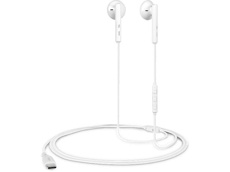 Ttec 2Kmm14B Rio 2 Usb-C Stereo Mikrofonlu Kulakiçi Kulaklık Beyaz