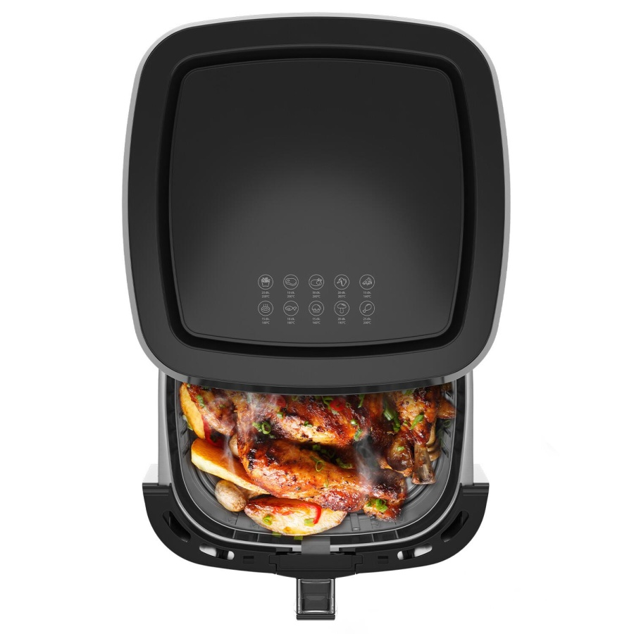 BLAUPUNKT Tastemaster D9750 Hava Fritözü Siyah Gümüş
