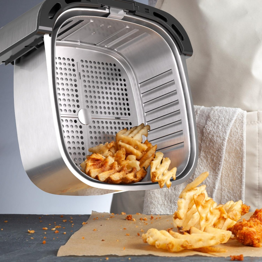 BLAUPUNKT Tastemaster D9750 Hava Fritözü Siyah Gümüş