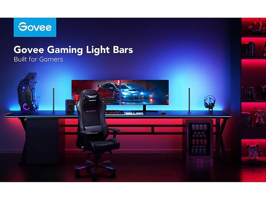 GOVEE H6047-OF-EU Barra luminosa da gaming con Smart Controller RGBIC