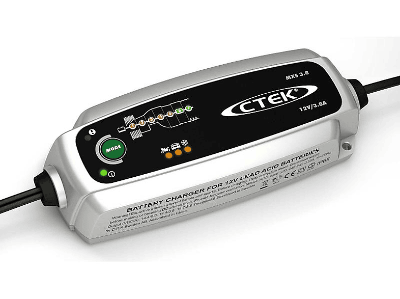 CTEK 56-971 12V Fahrzeugbatterieladegerät Silber/Schwarz