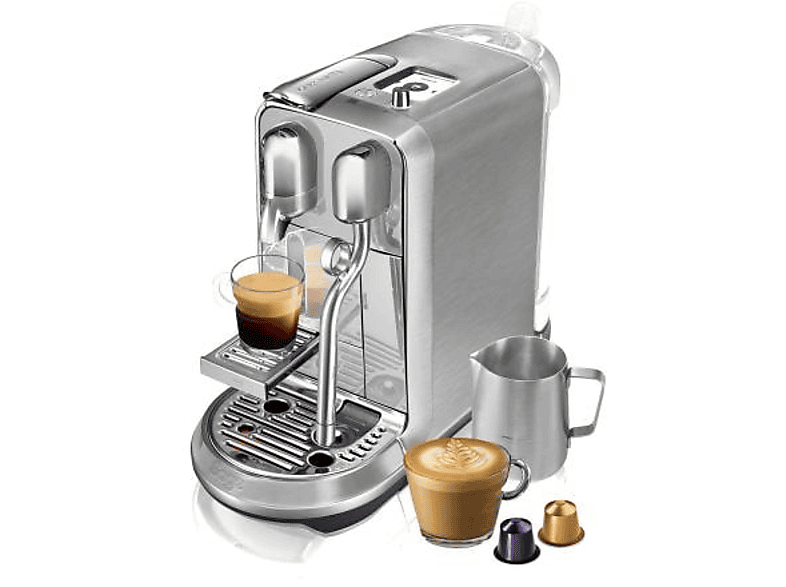 SAGE SNE800BSS4QEU1 Creatista Plus Kaffeekapselsystem Silber