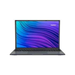 MEDION E16433, Notebook, mit 16,0 Zoll Display, Intel® Core™ 5,i5-1235U Prozessor, 16 GB RAM, 1 TB SSD, Intel® Iris® Xe, Silber, Windows 11 Home (32 bit)