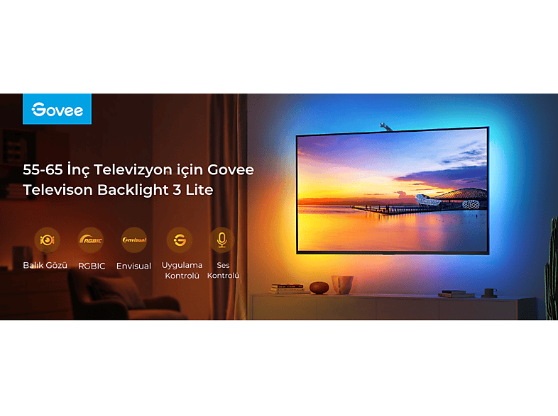 GOVEE Envisual TV Led 3 Lite 55-65 inç_6