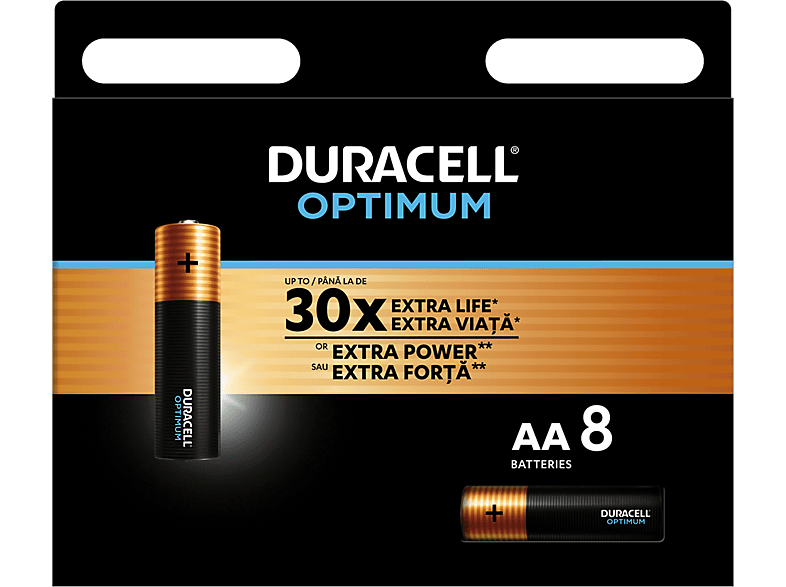 DURACELL Optimum 8 db AA elem