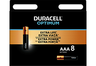 DURACELL Optimum 8 db AAA elem
