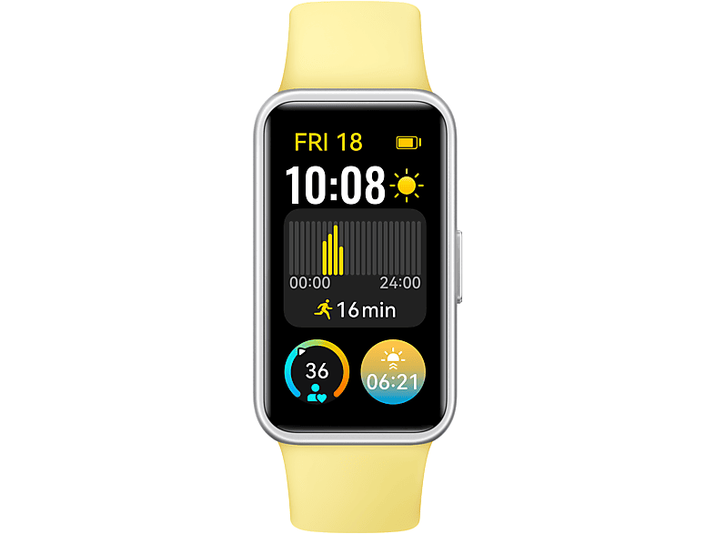 HUAWEI Band 9 okoskarkötő, sárga (55020BYD)
