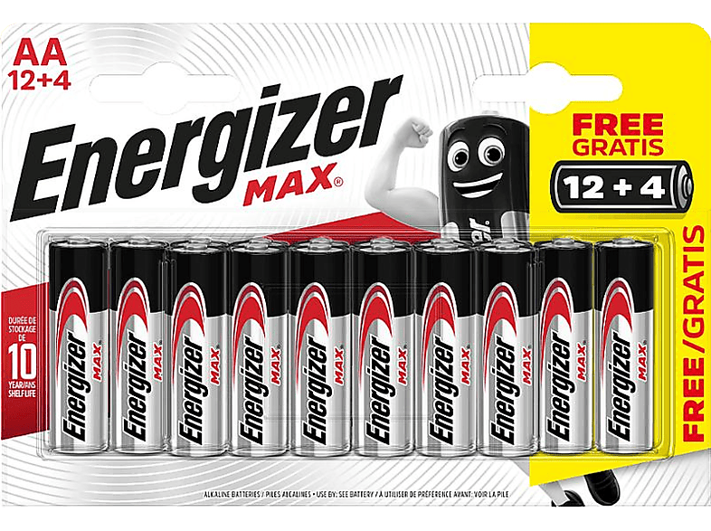 ENERGIZER MAX AA LR6 8PCS Batterie