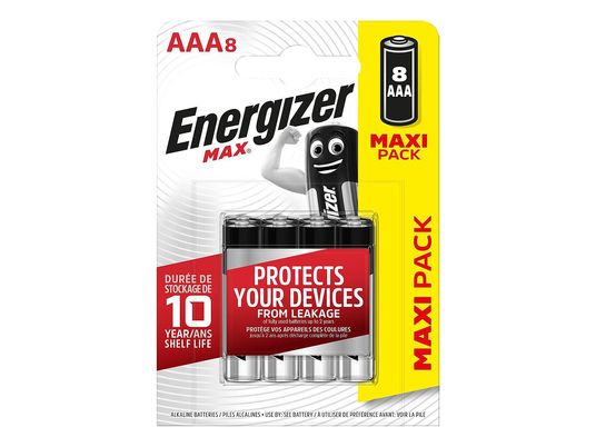 ENERGIZER MAX AAA LR03 8 PCS AAA Batterie