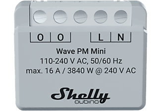 SHELLY Z-Wave PM Mini okosrelé (QUBINOPMMINI)