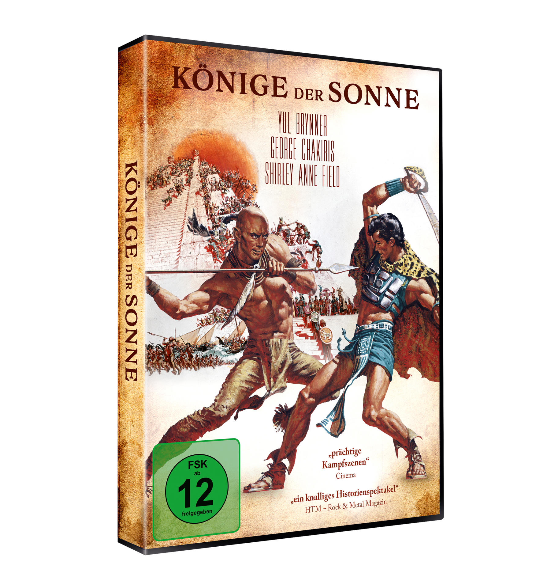 DVD-Hülle mit Filmplakat, das eine Kampfszene mit zwei Männern zeigt.
